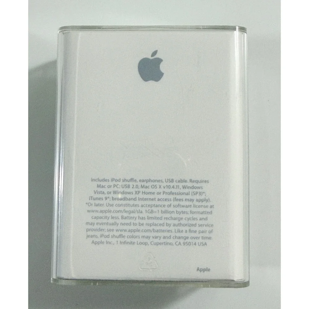 Apple iPod Shuffle 3rd Gen 2GB Green Digital Music Player A1271 New